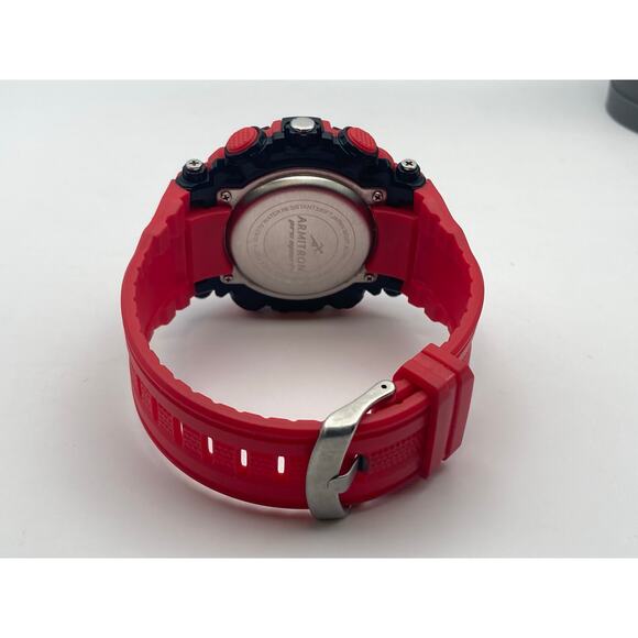 Armitron Pro Sport Mens Digital Analog Multifunction Watch 52mm WR Timer Alarm - Picture 9 of 13